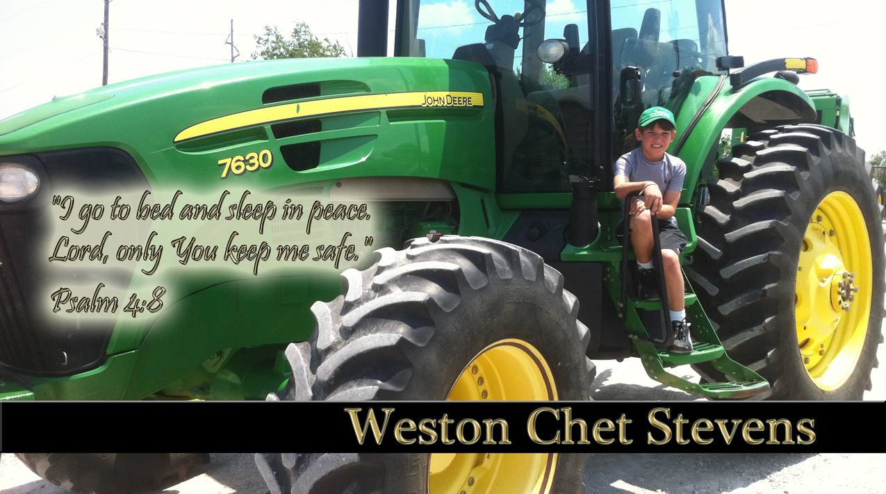 John Deere Tractor (Weston Chet Stevens) PROOF